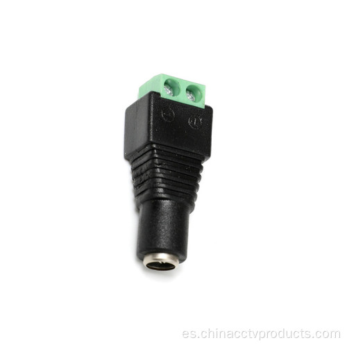 Adaptador de alimentación de 2 pines 5.5 2.1mm Conector de cable de adaptador de corriente